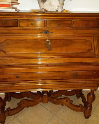 Bureau in noce massello