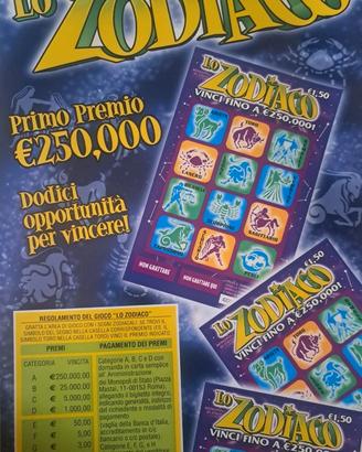 Locandine Lotteria Istantanea e Gratta e Vinci