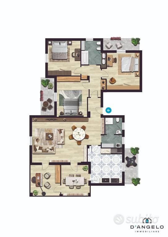 Appartamento – Valeggio sul Mincio, Zona artigianale Foroni - Vista 5