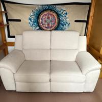 Divano nuovo relax elettrico 2 posti