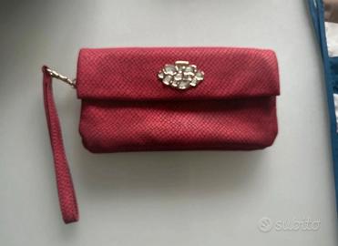 Pochette Liu Jo rossa con strass