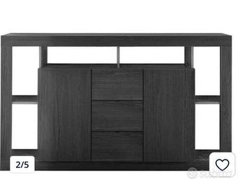 Madia/Mobile soggiorno frassinato 172x102x40cm