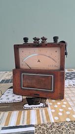 amperometro vintage hc18 t c.g.s