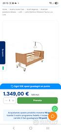 letto motorizzato per disabili