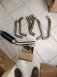 Scarico completo per un CB 650F cbf650 CB750F 2014