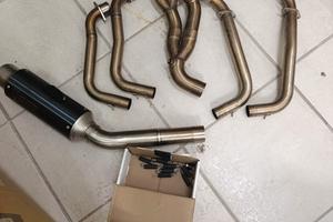 Scarico completo per un CB 650F cbf650 CB750F 2014