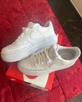 Nike court vision nr. 38 bianche