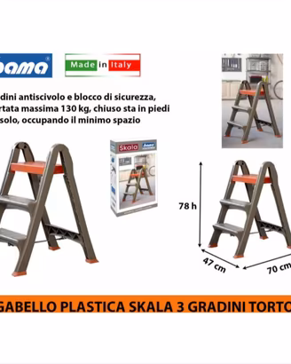 Scaletta 3 gradini BAMA