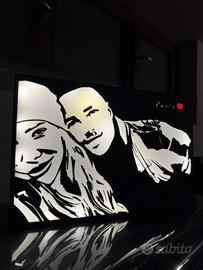 Lampada personalizzata con la tua foto