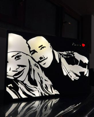 Lampada personalizzata con la tua foto