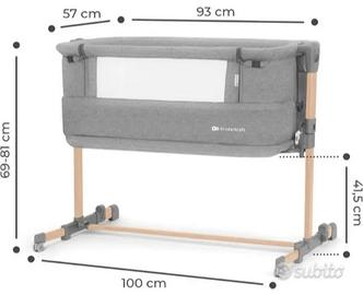Lettino evolutivo 3 in 1 kinderkraft next to me