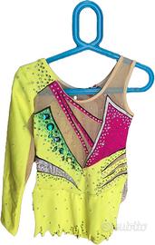 Body gara Ginnastica Ritmica (6-9 anni) – Giallo F