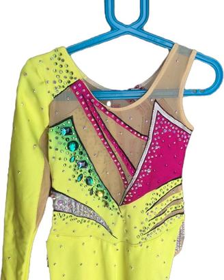 Body gara Ginnastica Ritmica (6-9 anni) – Giallo F