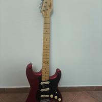 Squier Stratocaster rossa