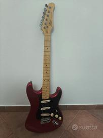 Squier Stratocaster rossa