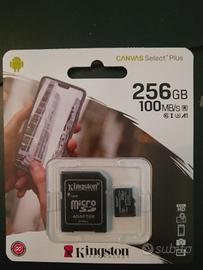 scheda micro Kingston 256 GB 
