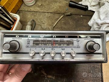 Autoradio vintage Grunding AS40