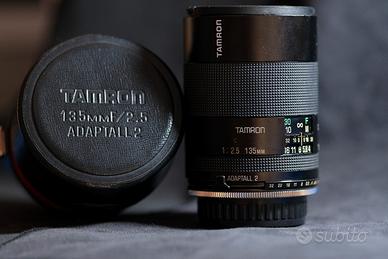 Tamron 135mm f2.5 Adaptall Pentax K con custodia 