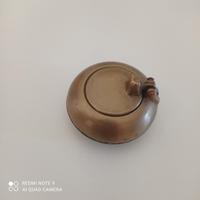 Posacenere portatile ottone vintage 