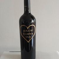 Bottiglia da collezione AUGURI MAMMA TVB