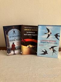 Tre libri usati Lorenzo Marrone