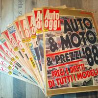 collezione Riviste settimanali AUTO OGGI 1987