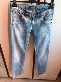 Jeans ONLY azzurro chiaro effetto slavato L34 (S)