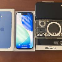 Iphone 16 128gb Azzurro 89%🔋