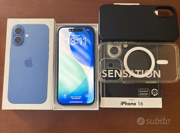 Iphone 16 128gb Azzurro 89%🔋