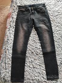 jeans nero elasticizzato taglia 44