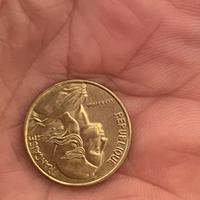 Moneta Francia 5 centesimi 1998 rara