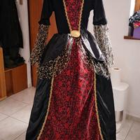 Costume di Carnevale da dama medievale/nobildonna