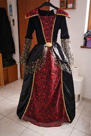 Costume di Carnevale da dama medievale/nobildonna