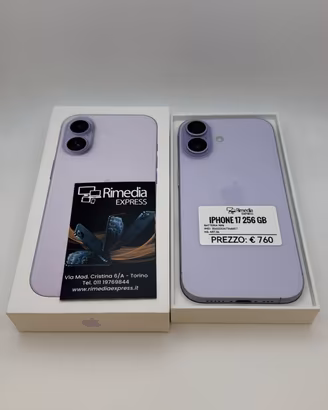 iPhone 17 256GB viola usato garanzia 