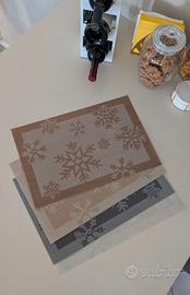 Set 4 Tovagliette - Plastificate e Lavabili