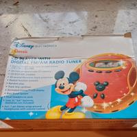 Lettore CD Disney. Nuovo 