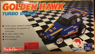 Macchina radiocomandata Shinsei Golden Hawk