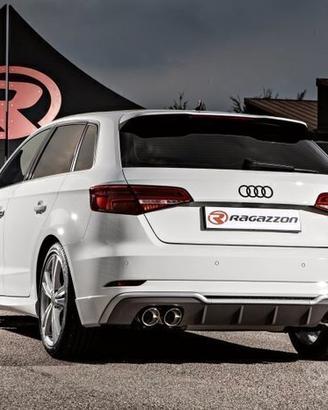 A3 Sportback 35TFSI 110kW 2018>2020 Scarico inox