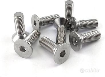 Viti a testa svasata con esagono incassato INOX