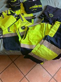 protezione civile divise