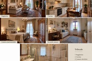 Trilocale-Fiesole- arredato