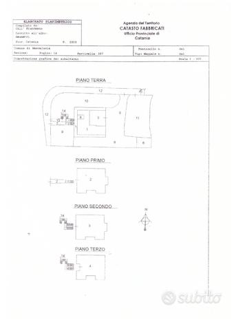 Appartamento piano primo con terreno di pertinenza