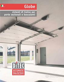 motore per porte sezionali o basculanti