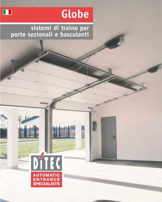 motore per porte sezionali o basculanti