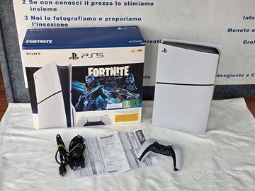Playstation 5 PS5 Slim Disco Complet Joypad Giochi
