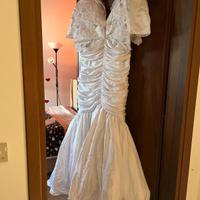 ABITO DA SPOSA ANNI 90 MODELLO SIRENA 