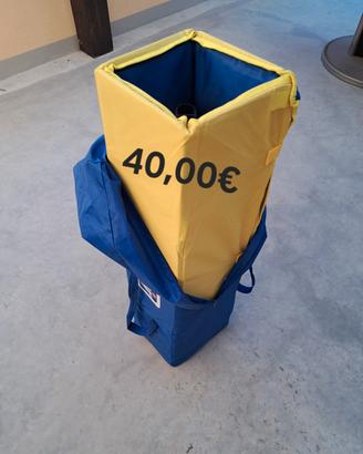 lettino da campeggio, box per bambini, materasso l