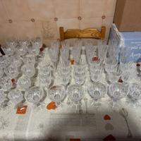 Servizio bicchieri cristallo