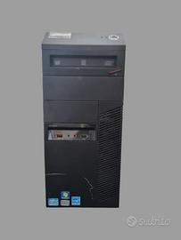 PC Fisso Desktop ThinkCentre + Monitor