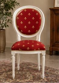 Sedia stile Luigi XVI in legno – personalizzabile